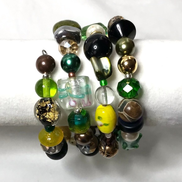 Handmade Bracelet with Vintage and Modern Elements (NB51-4H) - Picture 4 of 9